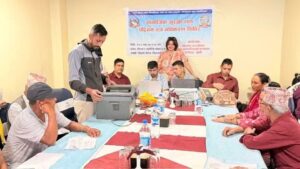 चन्द्रकाेट गुल्मीको शिविर बुटवलमा